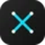 MeshChatX wordmark 64px