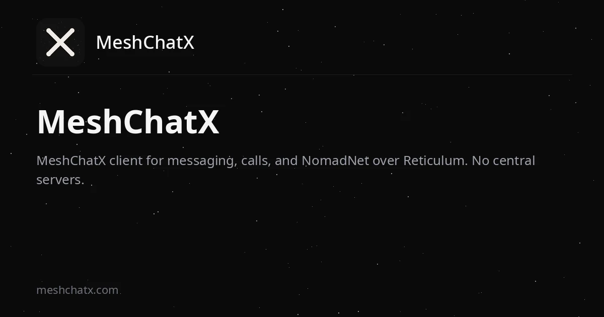 MeshChatX
